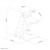 Supporto per telefono Neomounts DS10-150SL1 fino a 4,7 pollici - pieghevole - universale
