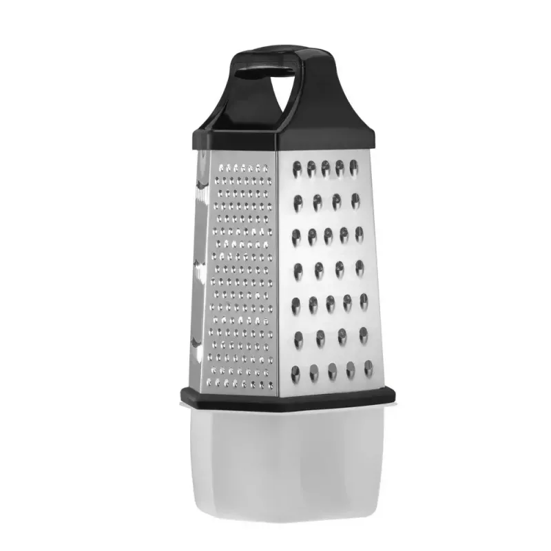 Grattugia a scatola Resto Kitchenware 95413 nero acciaio inox