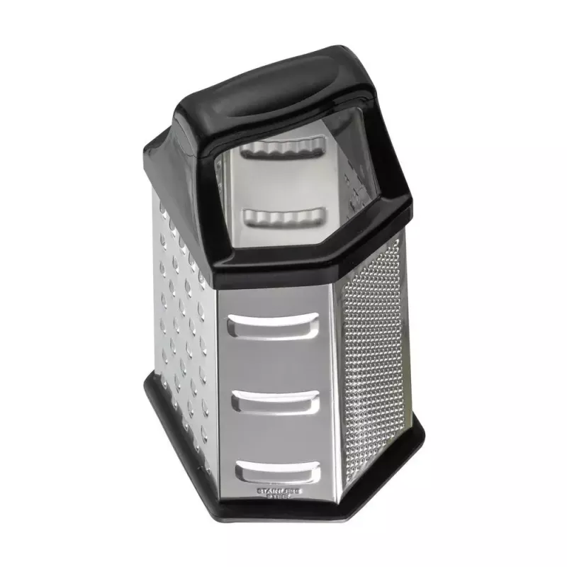 Grattugia a scatola Resto Kitchenware 95413 nero acciaio inox