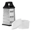 Grattugia a scatola Resto Kitchenware 95413 nero acciaio inox
