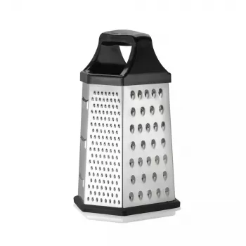 Grattugia a scatola Resto Kitchenware 95413 nero acciaio inox