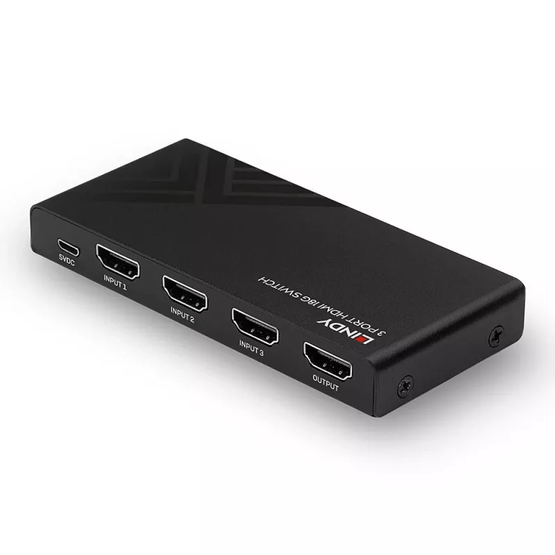 Switch Lindy 3 porte HDMI 18G