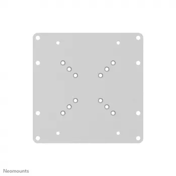 Adattatore VESA Neomounts FPMA-VESA200 22-42 pollici, argento, acciaio inox, 35 kg, 100 x 200,100 x 100,200 x 100,200 x 200,50 x 50,75 x 75, 106,7 cm (42 pollici), 55,9 cm (22 pollici)