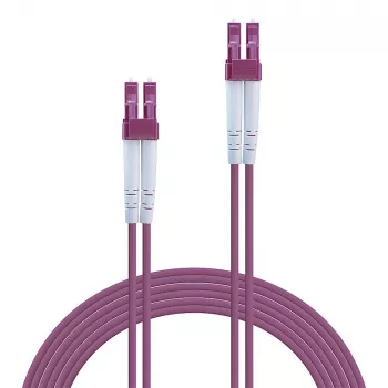 Cavo in fibra ottica Lindy 5 m LC/LC OM4, 5 m, OM4, LC, LC