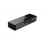 Trust Nanga 21935 lettore di schede, USB 3.1 Gen 1, Type-A, SD/microSD/MS, nero