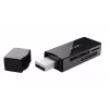 Trust Nanga 21935 lettore di schede, USB 3.1 Gen 1, Type-A, SD/microSD/MS, nero