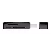 Trust Nanga 21935 lettore di schede, USB 3.1 Gen 1, Type-A, SD/microSD/MS, nero
