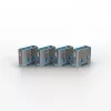 Blocco porte USB Lindy senza chiave confezione da 10 codice colore blu