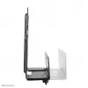 Neomounts AWL-450BL supporto per lettore multimediale, universale, adatto anche ad Apple TV, 5 kg, profondità 47–76 mm, 128 mm, acciaio, nero