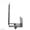 Neomounts AWL-450BL supporto per lettore multimediale, universale, adatto anche ad Apple TV, 5 kg, profondità 47–76 mm, 128 mm, acciaio, nero