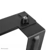 Neomounts AWL-450BL supporto per lettore multimediale, universale, adatto anche ad Apple TV, 5 kg, profondità 47–76 mm, 128 mm, acciaio, nero