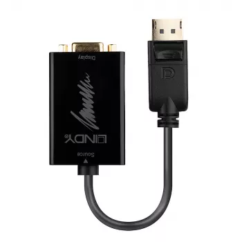 Cavo convertitore attivo Lindy DisplayPort 1.2 a VGA