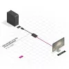 Lindy 41006 convertitore attivo da DisplayPort a VGA, 0,15 m, nero