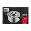 Resto Kitchenware Anser pentola rotonda 2,5 l, nera, acciaio inox