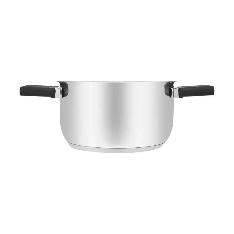 Resto Kitchenware Anser pentola rotonda 2,5 l, nera, acciaio inox