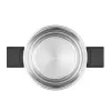 Resto Kitchenware Anser pentola rotonda 2,5 l, nera, acciaio inox