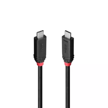 Cavo USB4 Type-C 240W Lindy 1 m, Line, 1 m, USB C, USB C, USB4 Gen 3x2, 40 Gbit/s, nero