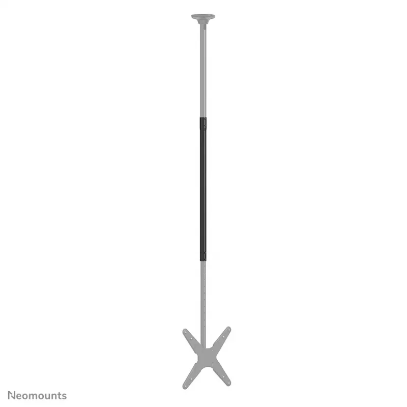 Asta di prolunga Neomounts NS-EP100 nero per supporto a soffitto TV - H 107,5 cm