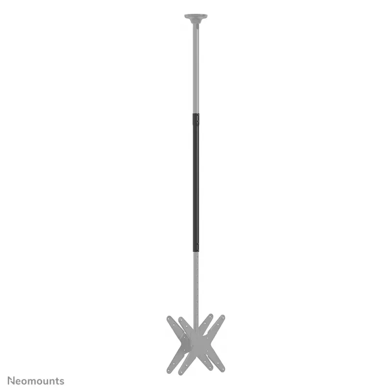 Asta di prolunga Neomounts NS-EP100 nero per supporto a soffitto TV - H 107,5 cm