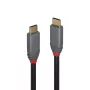 Cavo Lindy 1 m USB 3.2 Type-C a C, 20Gbps, 5A, PD, Anthra Line