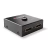 Lindy 38336 switch HDMI bidirezionale a 2 porte 18G, 18 Gbit/s, da scrivania