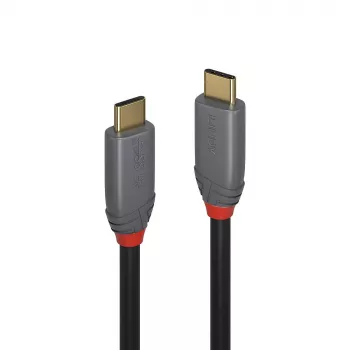 Lindy cavo USB 3.2 Type-C a C 1,5 m, 20 Gbit/s, 5 A, PD, Anthra Line