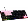 Set copritasti HyperX Rubber Keycaps accessorio gaming rosa layout US per switch HyperX e stile Cherry MX