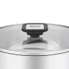 Resto Kitchenware Anser 3,2 L rotondo acciaio inox nero
