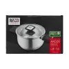 Resto Kitchenware Anser 3,2 L rotondo acciaio inox nero