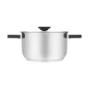 Resto Kitchenware Anser 3,2 L rotondo acciaio inox nero