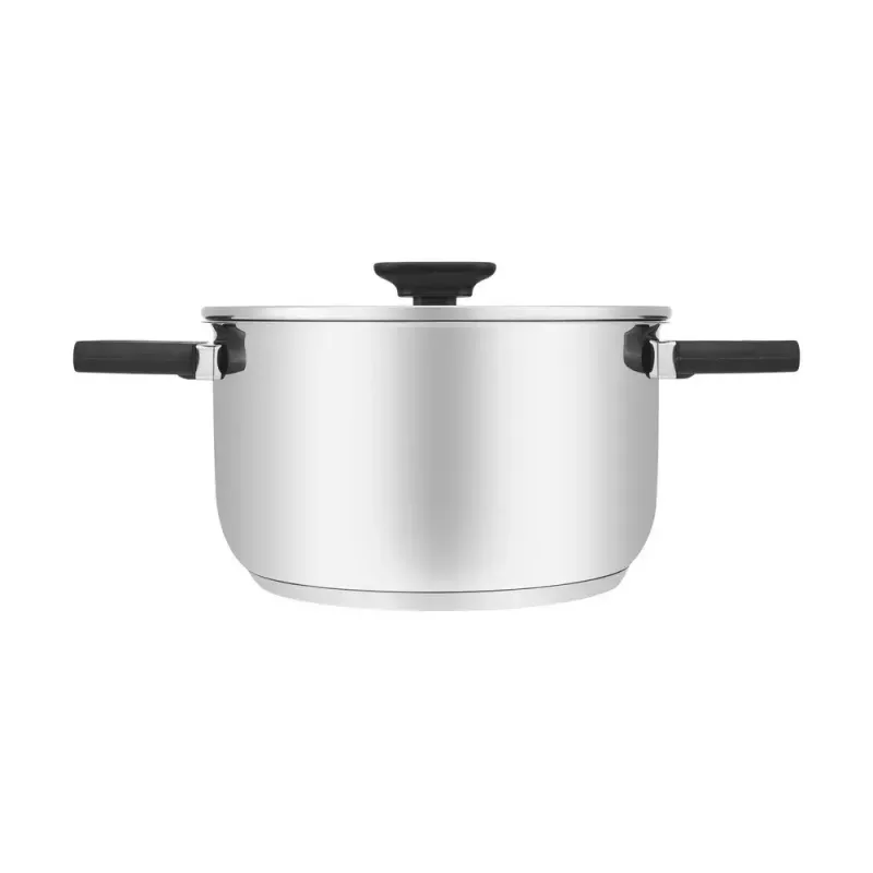 Resto Kitchenware Anser 3,2 L rotondo acciaio inox nero