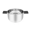 Resto Kitchenware Anser 3,2 L rotondo acciaio inox nero