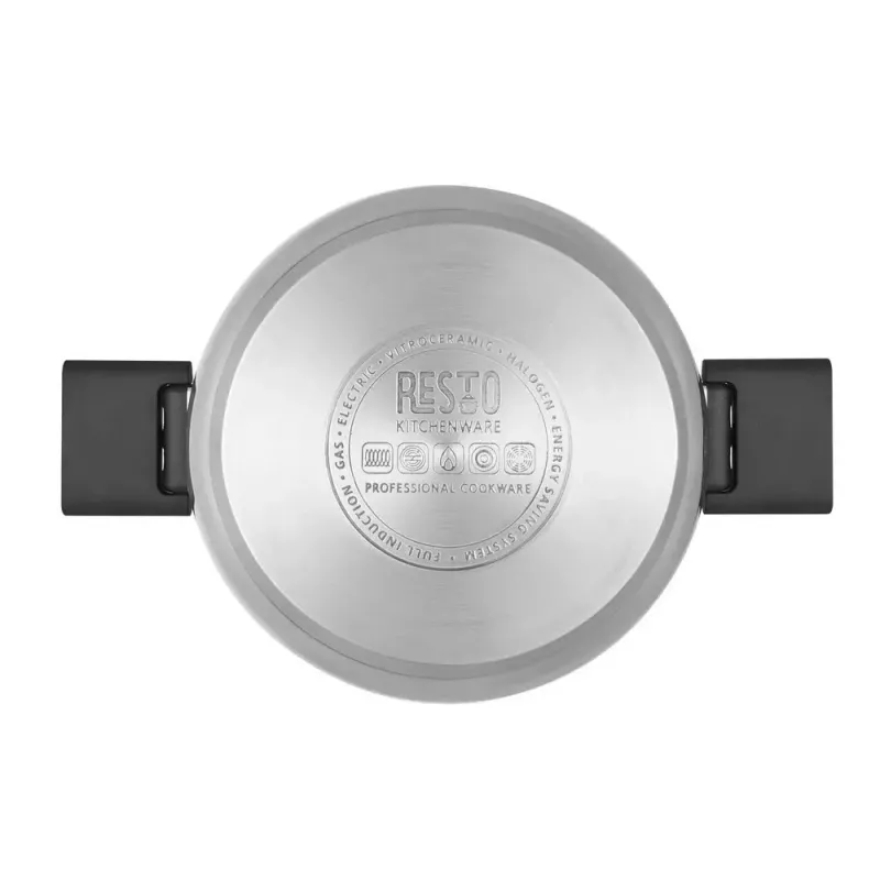 Resto Kitchenware Anser 3,2 L rotondo acciaio inox nero