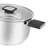 Resto Kitchenware Anser 3,2 L rotondo acciaio inox nero