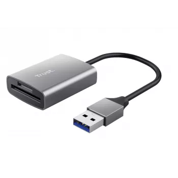 Trust Dalyx lettore di schede USB 3.2 Gen 1 (3.1 Gen 1) alluminio