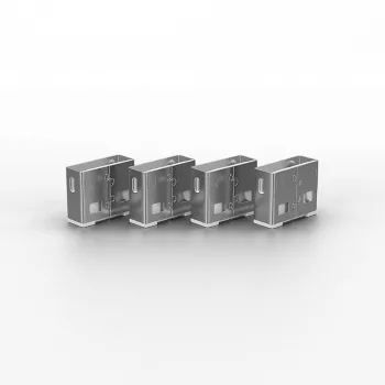 Blocco porte Lindy USB Port Blocker confezione da 4 codice colore bianco