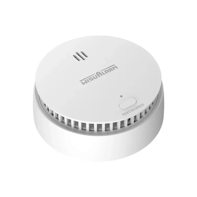 Rilevatore di fumo WisuAlarm HY-SA20A a batteria certificato CE-CPR