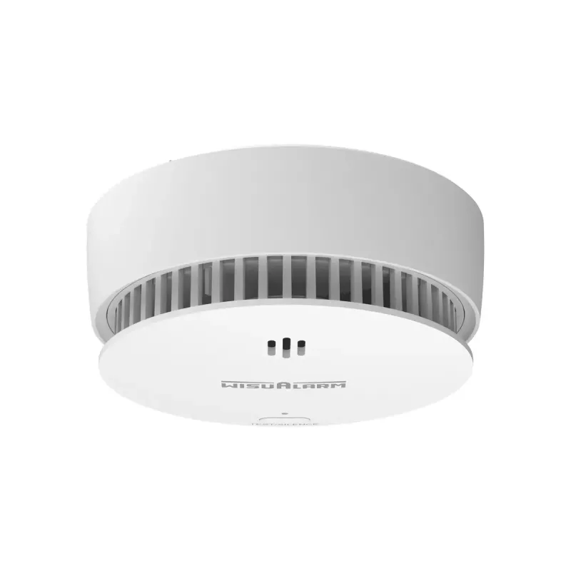Rilevatore di fumo WisuAlarm HY-SA20A a batteria certificato CE-CPR