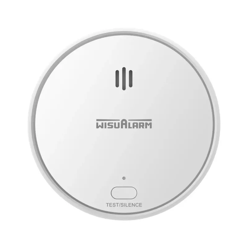 Rilevatore di fumo WisuAlarm HY-SA20A a batteria certificato CE-CPR