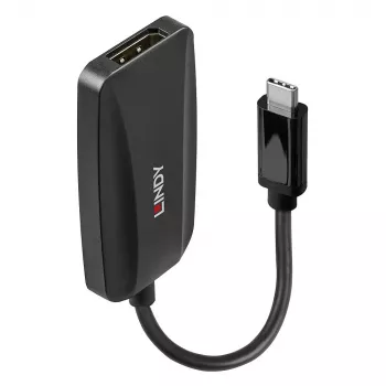 Convertitore USB Type-C a DisplayPort Lindy 43337