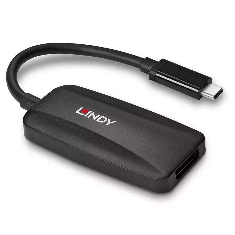 Convertitore USB Type-C a DisplayPort Lindy 43337