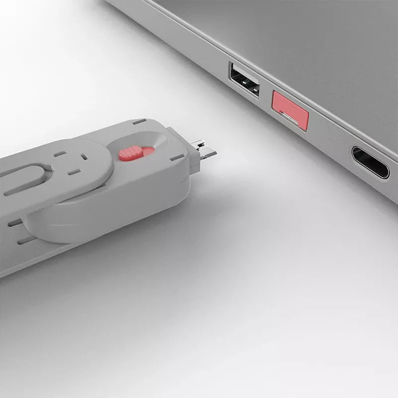 Blocco porte Lindy USB Port Blocker confezione da 4 codice colore rosa
