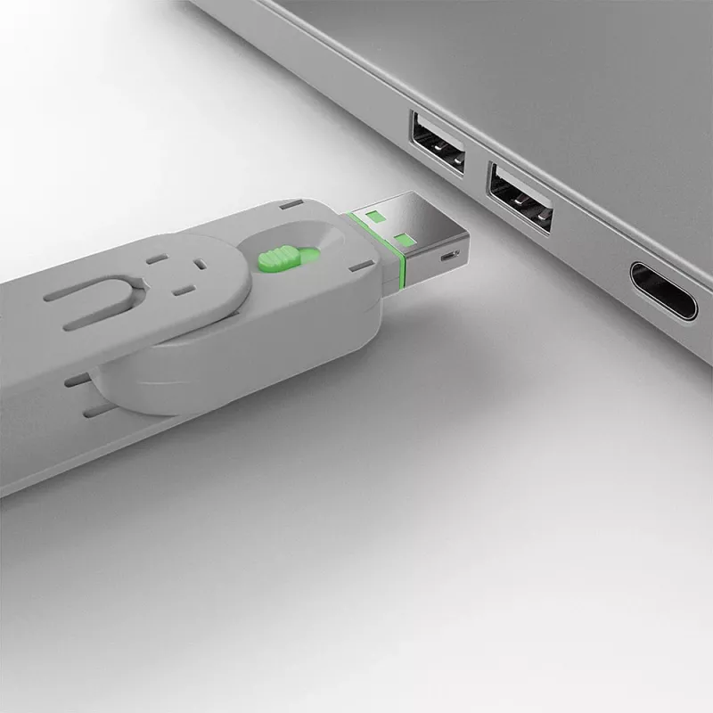 Blocco porte Lindy USB Port Blocker confezione da 4 codice colore verde