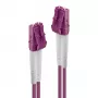 Cavo patch fibra ottica LC-LC OM4 Lindy 10m