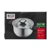 Resto Kitchenware Anser 4,4 L rotondo nero acciaio inox