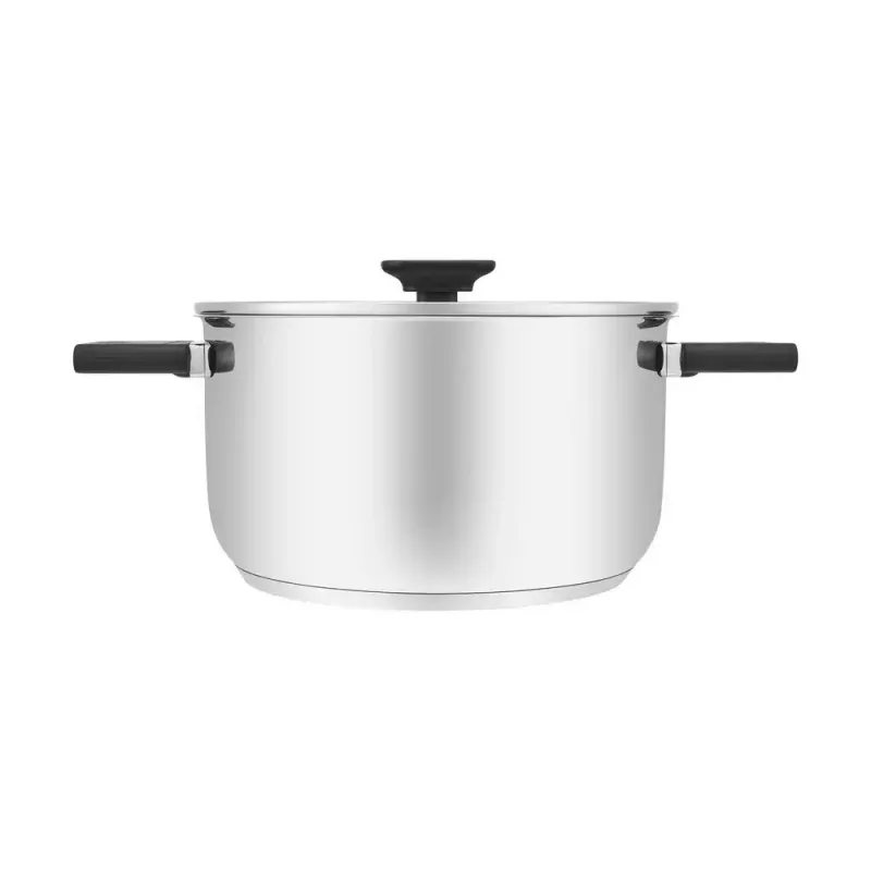 Resto Kitchenware Anser 4,4 L rotondo nero acciaio inox