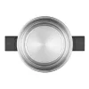 Resto Kitchenware Anser 4,4 L rotondo nero acciaio inox