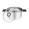 Resto Kitchenware Anser 4,4 L rotondo nero acciaio inox