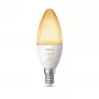 Lampadina intelligente Philips Hue White ambience Candle E14, 5,2 W, Bluetooth/Zigbee, attacco E14