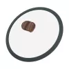 Casseruola Resto Kitchenware Ran 2,4 l, rotonda, nera, con legno